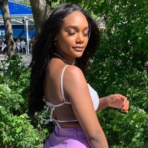 Back At It Satin Crop Top